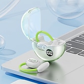 economico Cuffie telefoniche e per ufficio-m80 vivavoce telefono guida auricolare clip auricolare bluetooth 5.3 design ergonomico suono surround hifi per fitness palestra allenamento telefono cellulare