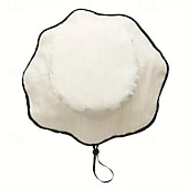 abordables sombreros caseros-Sombrero de sol para mujeres protección solar de verano sombrero de pescador sombrero de camping al aire libre sombrero anti-ultravioleta de ala ancha