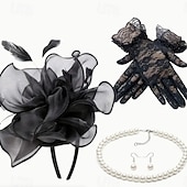 preiswerte Hochzeit Kopfschmuck-Kopfstück Federn Hochzeit Abendgesellschaft Elegant Hochzeit Mit Feder Kopfschmuck Kopfbedeckung