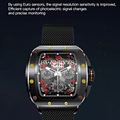 Χαμηλού Κόστους Smartwatch-696 V68 Εξυπνο ρολόι 1.76 inch Έξυπνο ρολόι Bluetooth Βηματόμετρο Υπενθύμιση Κλήσης Παρακολούθηση Ύπνου Συμβατό με Android iOS Άντρες Κλήσεις Hands-Free Υπενθύμιση Μηνύματος IPX-0 Θήκη ρολογιού 44mm
