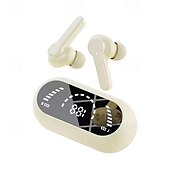זול אוזניות לטלפון ולעסקים-אוזניות Bluetooth 5.3 חופשיות מדיבור אוזן קליפ סטריאו ENC סינון רעש עבור כושר וטלפונים ניידים