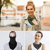 billiga Hemma kläder-Sol UV-skydd Ansiktsmask Nackgaiter Vindskyddande Scarf Solskydd Andningsbar Bandana Balaclava för Sport Utomhus