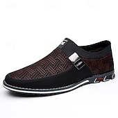 billige Uformelt-svarte slip-on joggesko for menn med teksturert design – komfortable sko for fritids- og hverdagsbruk