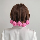 billige Personlig pleie og helse-20/30 stk magiske silikonhårruller, overnight curlers med hårnett, ingen varme curlers for gjør-det-selv-hårstyling