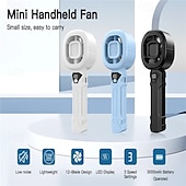 זול מאווררים-מאוורר ידני נייד לטעינה USB – מאוורר שולחני מהיר לשימוש חיצוני
