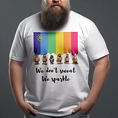 Stolz T-Shirt Ärmel T-Shirt Pride-Shirts Bär LGBTQ Grafik für Paar Herren Damen Erwachsene Heißprägen  für Maskerade Pride Parade Pride-Monat preiswerte Stolz-Stolz T-Shirt Ärmel T-Shirt Pride-Shirts Bär LGBTQ Grafik für Paar Herren Damen Erwachsene Heißprägen  für Maskerade Pride Parade Pride-Monat