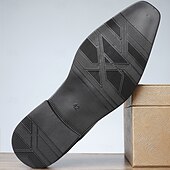 お買い得  フォーマル-メンズ タン フェイクレザー ブローグ オックスフォード - 上品でフォーマルな場面にぴったりのスタイリッシュなプロムシューズ