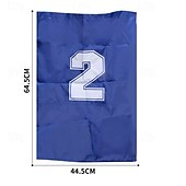 cheap Beach &amp; Outdoor Toys-Durable 4-Pack Canvas Kangaroo Jump Bags - Hand Washable Non-Electric No Feathers - Red/Green/Blue/Yellow for Outdoor Lawn Games Family Interactive Sports