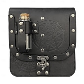 cheap Accessories and More-Retro Vintage Medieval Renaissance Cosplay Costume Belt Pouch Dice Bag Ren Faire Viking Celtic Knight Ranger Men&#039;s Women&#039;s Celtic Viking Halloween Masquerade Performance Stage Renaissance Fair Teen