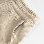 baratos Calções Estilo Casual-Homens Calção Shorts de verão Shorts casuais Bolsos Com Cordão Cintura elástica Tecido Conforto Respirável Curto Ao ar livre Férias Desporto Casual Preto Azul Marinha