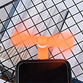 tanie Wentylatory-5 sztuk mini przenośnego wentylatora typu C – wentylator do ładowania przez USB ręczny wentylator do chłodzenia dla telefonów z systemem Android