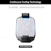 cheap Universal Accessories-SL31 Mobile Phone Back Clip Cooler with TEC Semiconductor Cooling and LED Temperature Display for Gaming