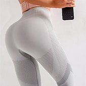 abordables Leggings y mallas de yoga-Mujer Pantalones de yoga Mallas Leggings de Yoga Malla Cintura elástica Control de barriga Levantamiento de tope Yoga Entrenamiento de gimnasio Pilates Pantalones Negro Verde Ejército Azul Otoño