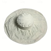 abordables Chapeaux-Chapeau de soleil d&#039;été à large bord pour femme, protection UV, pour les vacances à la plage