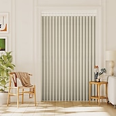 cheap Door Curtains-1 Linen Textured Magnetic Folding Room Divider Curtain, Blackout Curtain Closet Door Curtain Invisible for Bedroom Room Living Room No Puching or Tools
