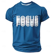 abordables T-shirts 3D-T-shirt à manches courtes pour homme, motif illusion d&#039;optique, imprimé 3D, col ras du cou, tendance, style décontracté, noir, rouge, bleu, été, printemps, tailles S, M, L, XL, XXL, XXXL