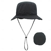billiga hem hattar-UPF50+ Fällbar bucket hat snabbtorkande lätt utomhushatt solhatt klättring fiske hatt