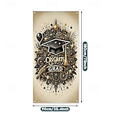 cheap Door Covers-Graduation Door Decorations Door Covers Door Tapestry Door Curtain Decoration Backdrop Indoor/Outdoor Door Banner for Front Door School Office