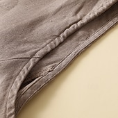 Χαμηλού Κόστους Βασικά Ψεύτικα Πουκάμισα-Γυναικεία Λινό από ψεύτικο βαμβάκι Τσέπη Κουμπιά Σκέτο Βασικό Καθημερινό Αμάνικο Λαιμόκοψη V Κανονικά μπλουζάκια Αργίες Εξόδου Μαύρο Πορτοκαλί Πράσινο του τριφυλλιού Χακί Μπεζ Καλοκαίρι