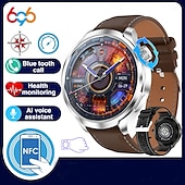 billiga Smarta klockor-696 DK69 Smart Watch 1,85 Bluetooth Fitness Tracker med temperaturmonitor kamera samtals påminnelse Android iOS kompatibel