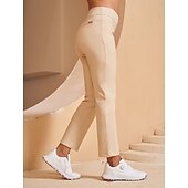levne Golfové kalhoty-Dámské Golfové kalhoty Černá Růžová Červená Spodní část oděvu Dámské golfové oblečení oblečení oblečení oblečení oblečení