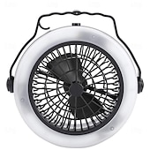 billiga Campingljus &amp;amp; lyktor-1 st utomhuscamping multifunktionellt fläktljus usb aaa batteridriven dubbelfunktionsmodell, kan hängas, handhållet tält, fiske, kontor och hemmabruk