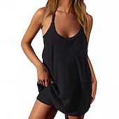 preiswerte Freizeitkleidung-ärmelloses Minikleid für den Sommer für Damen