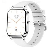 Χαμηλού Κόστους Smartwatch-Γυναικείο μοντέρνο έξυπνο ρολόι με οθόνη 1,75 ιντσών για γυναίκες, bluetooth call 100watch, γυναικεία έξυπνα ρολόγια γυμναστικής, diy dials για ios android