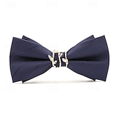 cheap Men&#039;s Ties &amp; Bow Ties-Men&#039;s Neckties Modern Contemporary Metal Solid Color Wedding Party Daily Wear