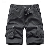 economico Classico-Per uomo Pantaloncini cargo Pantaloncini mimetici Shorts Pantaloncini Estivi Multi-tasche Tasca con Patta Semplice Mimetico Comodità Indossabile Lunghezza al ginocchio All&#039;aperto Sport Quotidiano