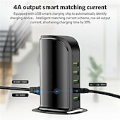 olcso USB-elosztók-USB 3.0 USB C Hubok 5 Portok 5 az 1-ben USB Hub val vel USB2.0*3 5V / 3A Power Delivery Kompatibilitás Okostelefon
