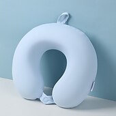 cheap Bedding Accessories-Neck Pillow for Traveling, U Shape with Bag Travel Neck Pillow for Airplane Travel Pillow for Flight Headrest Sleep, Portable Plane Accessories