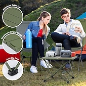 お買い得  キャンプ用家具-ポータブルキャンプサイドテーブル、超軽量アルミ折りたたみビーチテーブル、キャリーバッグ付き、屋外調理、ピクニック、キャンプ、ボート、旅行用
