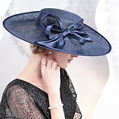 halpa Fascinaattorit-tyylikkäät makeat pellavahatut, joissa on jousisolmu häät / juhla / iltapäähine / erikoistilaisuus / toimisto  &amp; ura / rento / syntymäpäivä / uusi vauva / kiitos / valmistuminen / onnittelut /