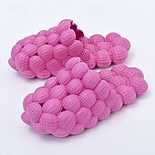 cheap Home Slippers-Flip Flops Beach Walk Flip Flops,Soft Bottom Bubble Non-Slip Slippers, Fashionable Massage Mesh Sandals Unisex-Adult