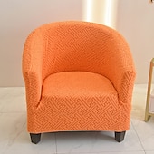 baratos Cobertura de Sofa-Capa elástica para sofá, poltrona, cadeira, capa lavável para assento de sofá individual, fácil de instalar, capa de proteção completa para móveis domésticos, nova