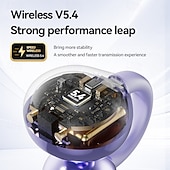 levne Telefonní a obchodní headsety-klip na ucho s pouzdrem pro bezdrátové nabíjení handsfree telefonování bluetooth 5.3 sportovní ergonomický design stereo pro cvičení