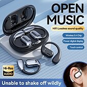 お買い得  ビジネスヘッドセット-m75 ハンズフリー電話運転ヘッドセット 耳かけ式 Bluetooth 5.3 ステレオ サラウンド サウンド HiFi フィットネス ジム ワークアウト 携帯電話用
