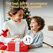 お買い得  自然探検おもちゃ-子供用ポータブル顕微鏡、ミニハンドヘルドポケットデジタル顕微鏡、子供と大人用、TFカードスロット、マクロIPSスクリーン、電子拡大鏡、子供の誕生日、クリスマスプレゼント