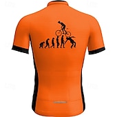 cheap Men&#039;s Jerseys-Men&#039;s Cycling Jersey Short Sleeve Bike Tee Tshirt Jersey with 3 Rear Pockets Mountain Bike MTB Breathable Quick Dry Anatomic Design Wicking Yellow Red Blue Graphic Sports Clothing Apparel