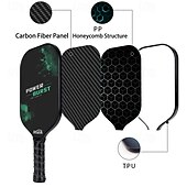 levne Event &amp; Party Supplies-Picleball pádlo materiál z uhlíkových vláken pikleballový sportovní set