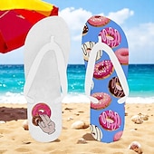 お買い得  グラフィックプリントシューズ-グースデザインとロープ柄のメンズビーチサンダル - ビーチや夏のアクティビティにリラックスしたビーチスタイルを演出します。