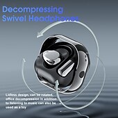 baratos Auscultadores TWS True Wireless-Fones de ouvido TWS Bluetooth 5.3 X5Pro com gancho para o ouvido e cancelamento de ruído para Apple Samsung Xiaomi Huawei