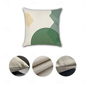 preiswerte Dekorative Wurfkissen-Geometrischer Dekorations-Wurfkissenbezug 4PC Weicher quadratischer Couchkissenschutz für Schlafzimmer Wohnzimmer Sofa Stuhl
