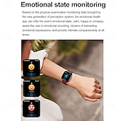 ieftine Ceasuri Smart-Ceas inteligent 696 ET593 tracker de fitness monitor de somn apel Bluetooth remindere Android iOS 40mm 1.75