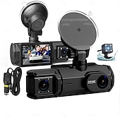 cheap Car DVR-1080P Full HD WIFI Car Dashcam 3 Channel Recording Front Left Right Rear Night Vision Loop Recording 24H Parking Monitor