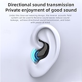 abordables Auriculares TWS-T70 TWS True auriculares inalámbricos En el oido Bluetooth 5.3 Estéreo Larga duración de la batería Control táctil inteligente para Apple Samsung Huawei Xiaomi MI Viaje Ciclismo Teléfono Móvil Viajes