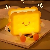 abordables 123496-1 veilleuse LED en silicone pour chambre d&#039;enfant, motif hamburger, intensité variable, série thé de l&#039;après-midi