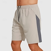 cheap Running Shorts-Men&#039;s Running Shorts Summer Outdoor Regular Fit Quick Dry Breathable Shorts Drawstring Elastic Waist Black Royal Blue Running Camping / Hiking Hunting S M L XL XXL