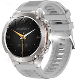 abordables Relojes inteligentes-SmartWatch GPS compás altitud exterior AMOLED 466*466 pantalla HD frecuencia cardíaca llamada por Bluetooth IP68 pulsera inteligente para hombres